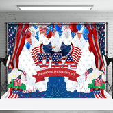 Aperturee - Aperturee Usa Flag Presidential Inauguration Day Backdrop