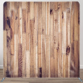 Aperturee - Aperturee Vertical Wood Minimalist Square Tension Backdrop