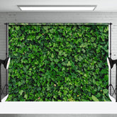 Aperturee - Aperturee Vibrant Dense Green Foliage Natural Plant Backdrop