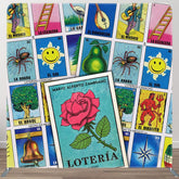 Aperturee - Aperturee Vintage Colorful Card Game Square Tension Backdrop