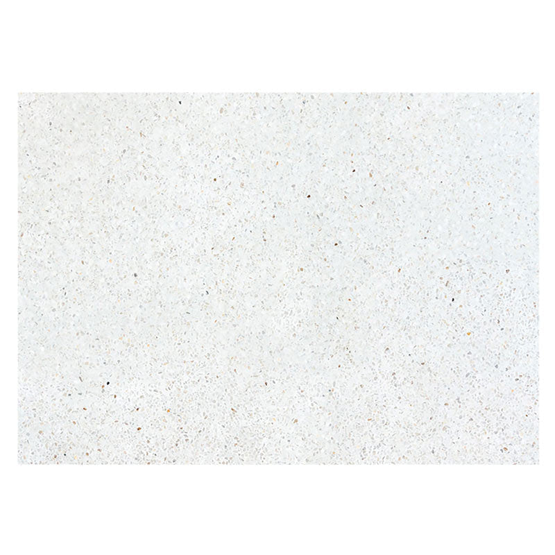 Aperturee - Aperturee White Paving Quartz Stone Pattern Rubber Floor Mat