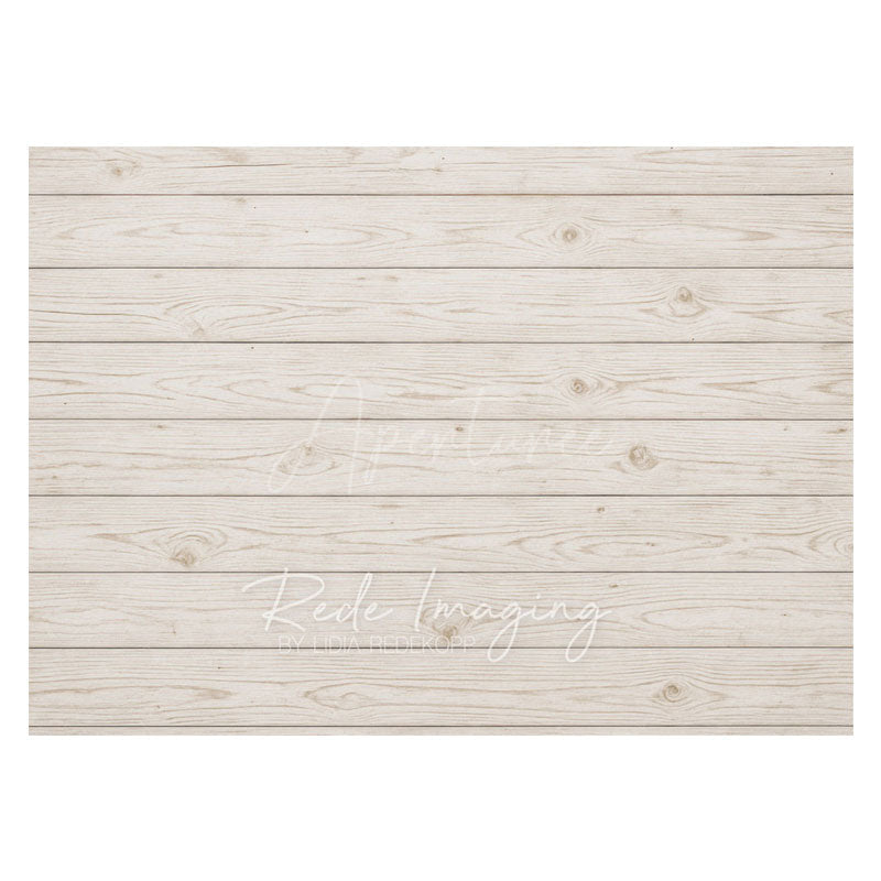 Aperturee - Aperturee Whitel Wood Grain Retro Rubber Floor Mat For Photo