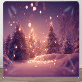 Aperturee - Aperturee Winter Shining Bokeh Tension Fabric Christmas Backdrop