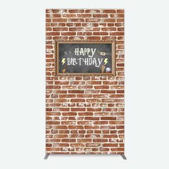 Aperturee Aperturee Wizard School Brick Wall Frame Birthday Rectangle Backdrop