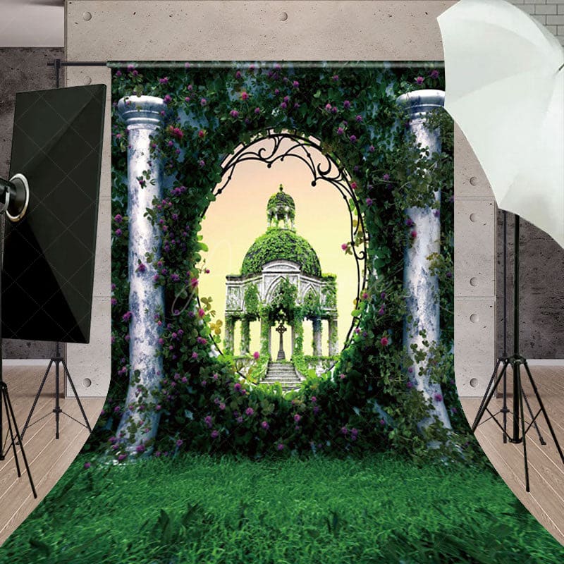 Aperturee - Aperturee Wonderful Wizard Of Oz Fairylands Sweep Backdrop