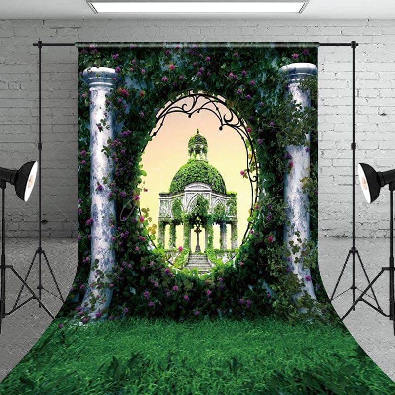 Aperturee - Aperturee Wonderful Wizard Of Oz Fairylands Sweep Backdrop