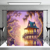 Aperturee - Aperturee Wonderland Forest Magical Bayou Photography Backdrop