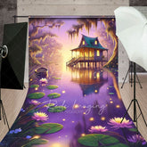 Aperturee - Aperturee Wonderland Forest Magical Bayou Sweep Photo Backdrop