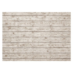 Aperturee - Aperturee Wooden Patterns White Rubber Floor Mat For Photo