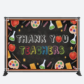 Aperturee - Apple Blackboard Teacher Appreciation Week Backdrop