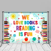 Aperturee - Apple Books Reading Is Fun Back To School Backdrop