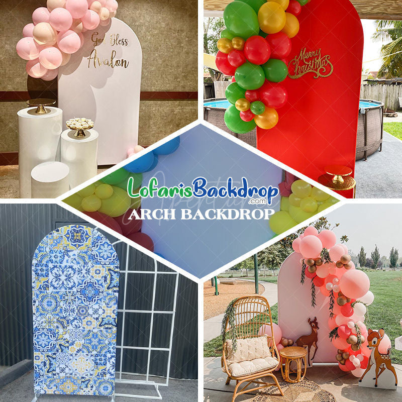 Lofaris Arched Backdrop Frame for Party Decoration