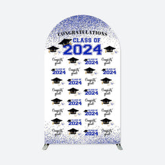 Aperturee - Bachelor Cap Step And Repeat Graduation Arch Backdrop