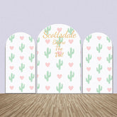 Aperturee - Before The Veil Cacti Heart Repeat Arch Backdrop Kit