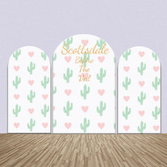 Aperturee - Before The Veil Cacti Heart Repeat Arch Backdrop Kit