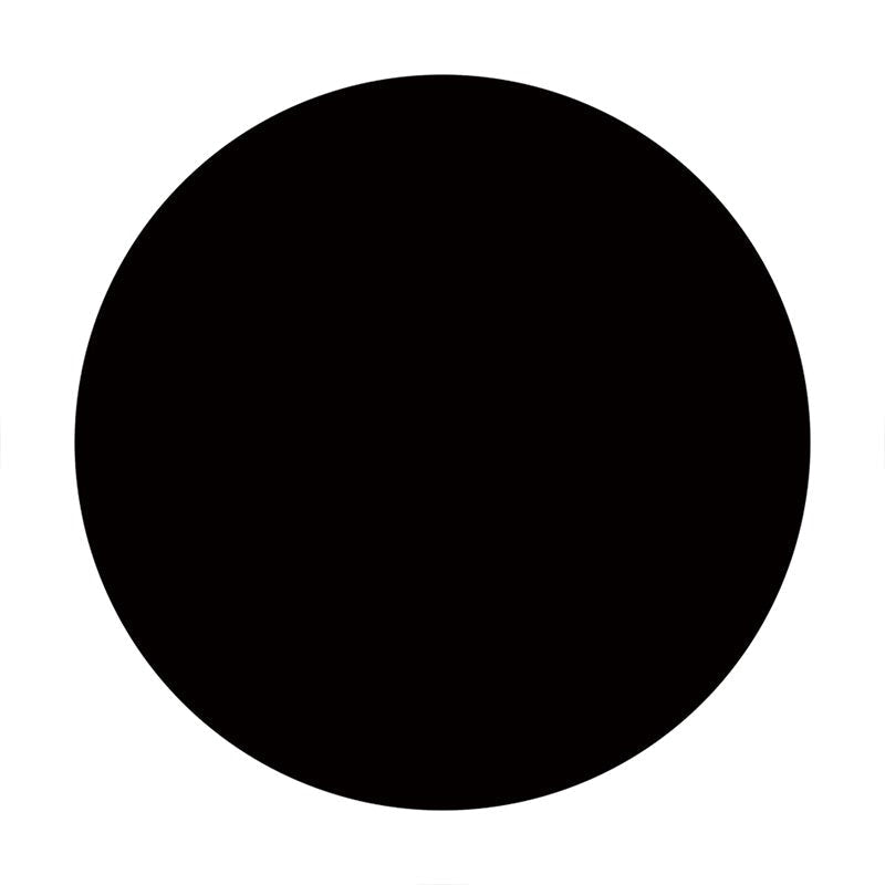 Aperturee - Black Circle Happy Birthday Backdrop For Party