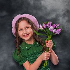 Aperturee - Black Grey Mushroom Cloud Photo Studio Backgrounds
