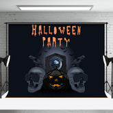Aperturee - Black Mask Sons Of Anarchy Halloween Party Backdrop