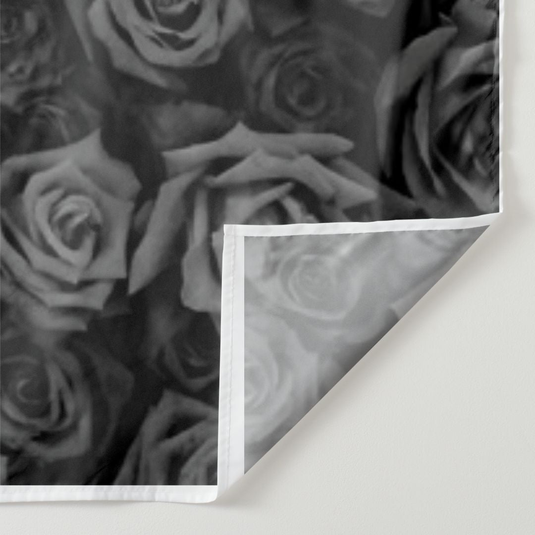 Aperturee - Black Rose Simple Special Valentines Day Backdrop