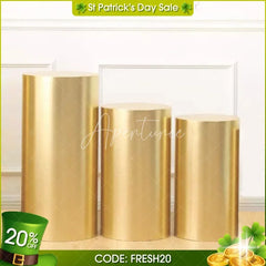 Aperturee - Bling Bling Solid Color Stretchy Spandex Cylinder Covers