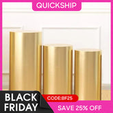 Aperturee - Bling Bling Solid Color Stretchy Spandex Cylinder Covers