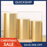 Aperturee - Bling Bling Solid Color Stretchy Spandex Cylinder Covers