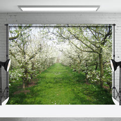 Aperturee - Apple Orchard Flowers Combo Set Photo Backdrop