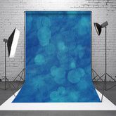 Aperturee - Blueberry Swirl Blur Bokeh Portrait Backdrop For Photo