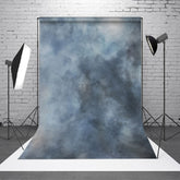 Aperturee - Bluish Grey Foggy Abstract Texture Photo Backdrop