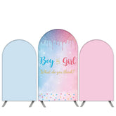 Aperturee Boy Or Girl Glitter Theme Baby Shower Arch Backdrop Kit