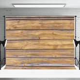 Aperturee - Brown Faded Wood Texture Backdrop For Photography