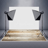 Aperturee - Burlywood Wood Texture Photography Rubber Floor Mat