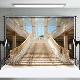 Aperturee - Cascading Staircase Castle Architecture Backdrop