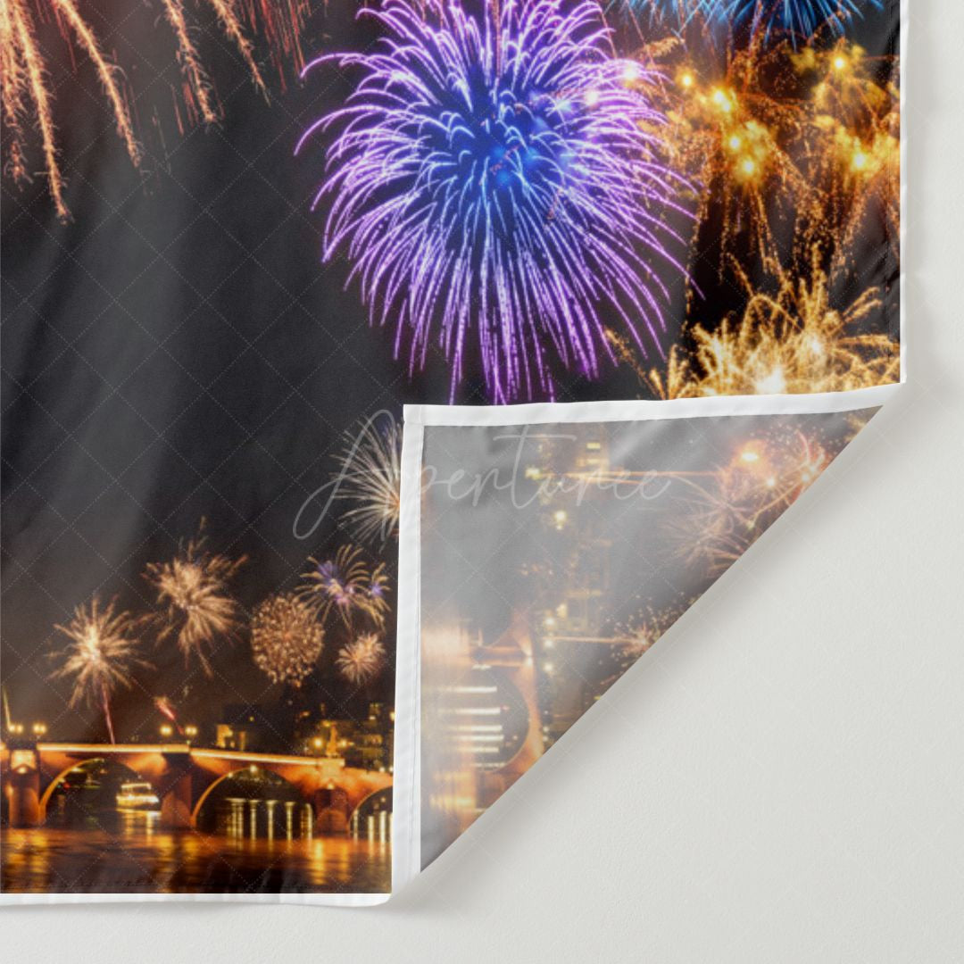 Aperturee - Celebration With Spraks Happy New Year Backdrop