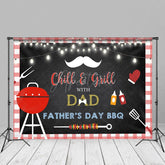 Aperturee - Chill And Grill Fathers Day Backdrop For Bbq Party