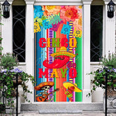 Aperturee - Cinco De Mayo Mexican Fiesta Theme Door Cover