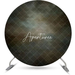 Aperturee - Circle Vintage Oil Painting Abstract Birthday Backdrop