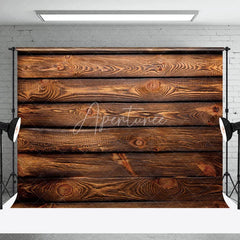 Aperturee - Classic Wood Grain Portrait Photography Backdrop