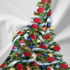 Aperturee - Colorful Christmas Tree Gifts Wall Tapestry Hanging