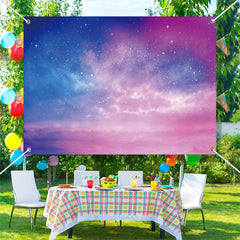 Aperturee - Colorful Galaxy Star Clouds Sky Fine Art Backdrop