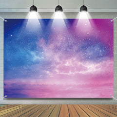 Aperturee - Colorful Galaxy Star Clouds Sky Fine Art Backdrop