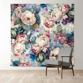 Aperturee - Colorful Oil Painting Floral Fine Art Photo Backdrop