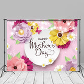 Aperturee - Colorful Succulents Lights Backdrop For Mothers Day
