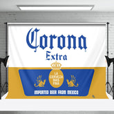 Aperturee - Corona Extra Logo Imported Beer From Mexico Backdrop