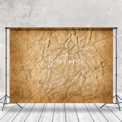 Aperturee - Cracked Uneven Earth Color Texture Photo Backdrop