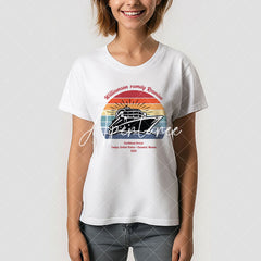 Aperturee - Cruise Vacation Retro Summer Family Reunion T-Shirt