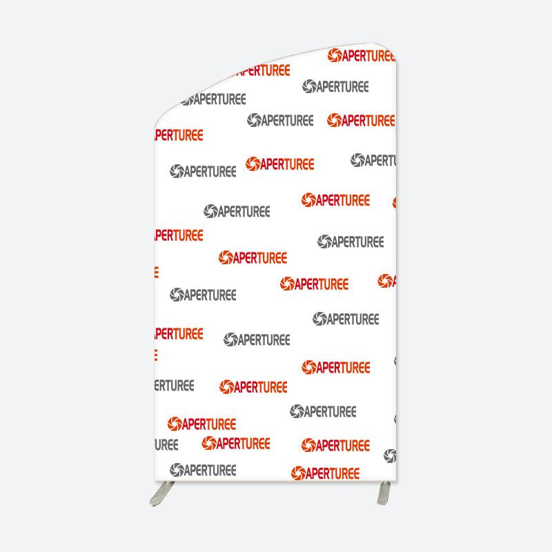 Aperturee - Custom Arch Backdrop Cover with Photo Text