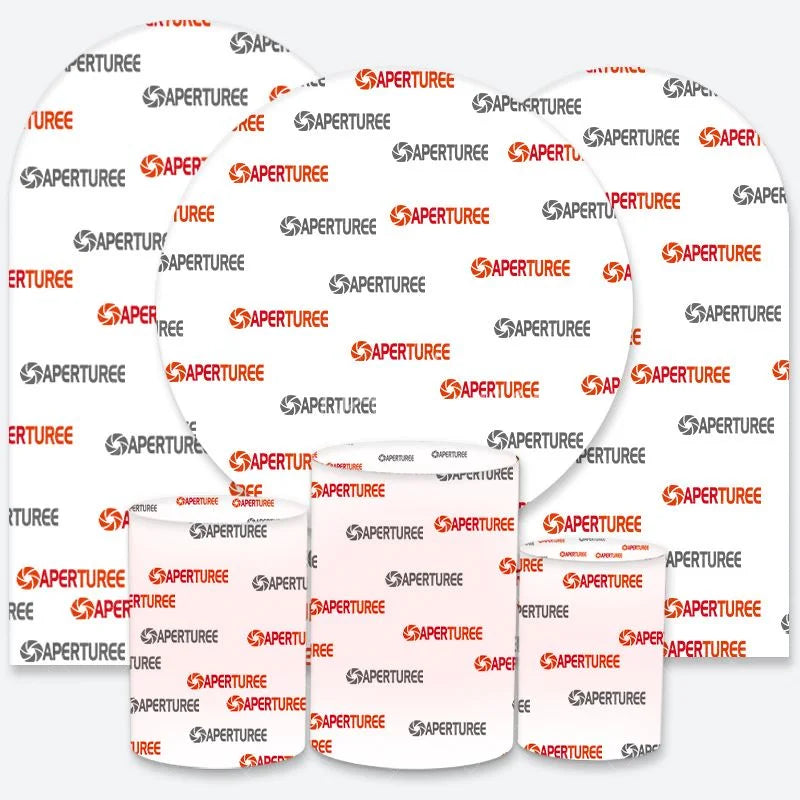 Aperturee - Custom Chiara Arch Backdrop with Round Backdrop Kit