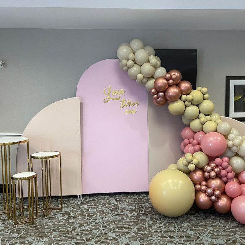 Lofaris Custom Photos Arch Backdrop Kit for Party