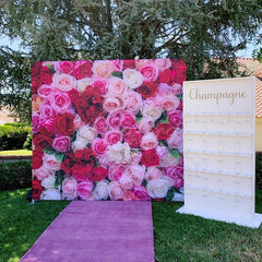 Lofaris Custom Double-sided Photo Square Tension Backdrop